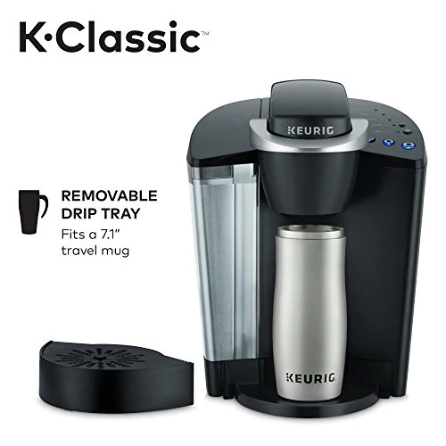 Keurig K55/K-Classic Coffee Maker, K-Cup Pod, Single Serve, Programmable, Black