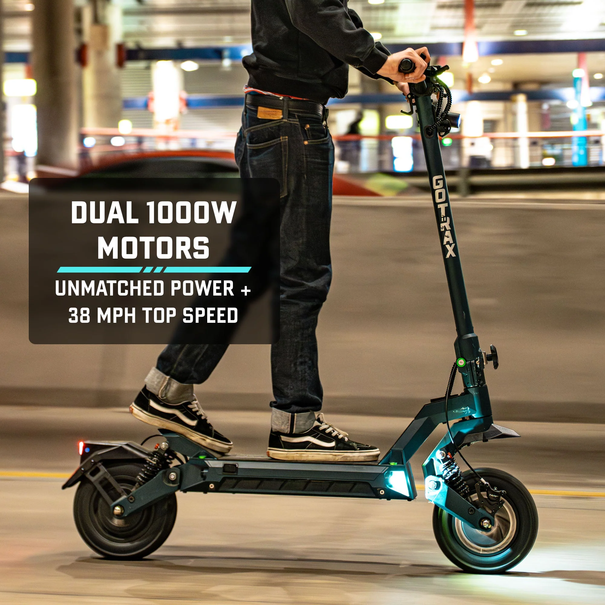 2025 Gotrax GX3 Off Road Electric Scooter – Powerful Dual Motor, 40 MPH Top Speed, All-Terrain Tires