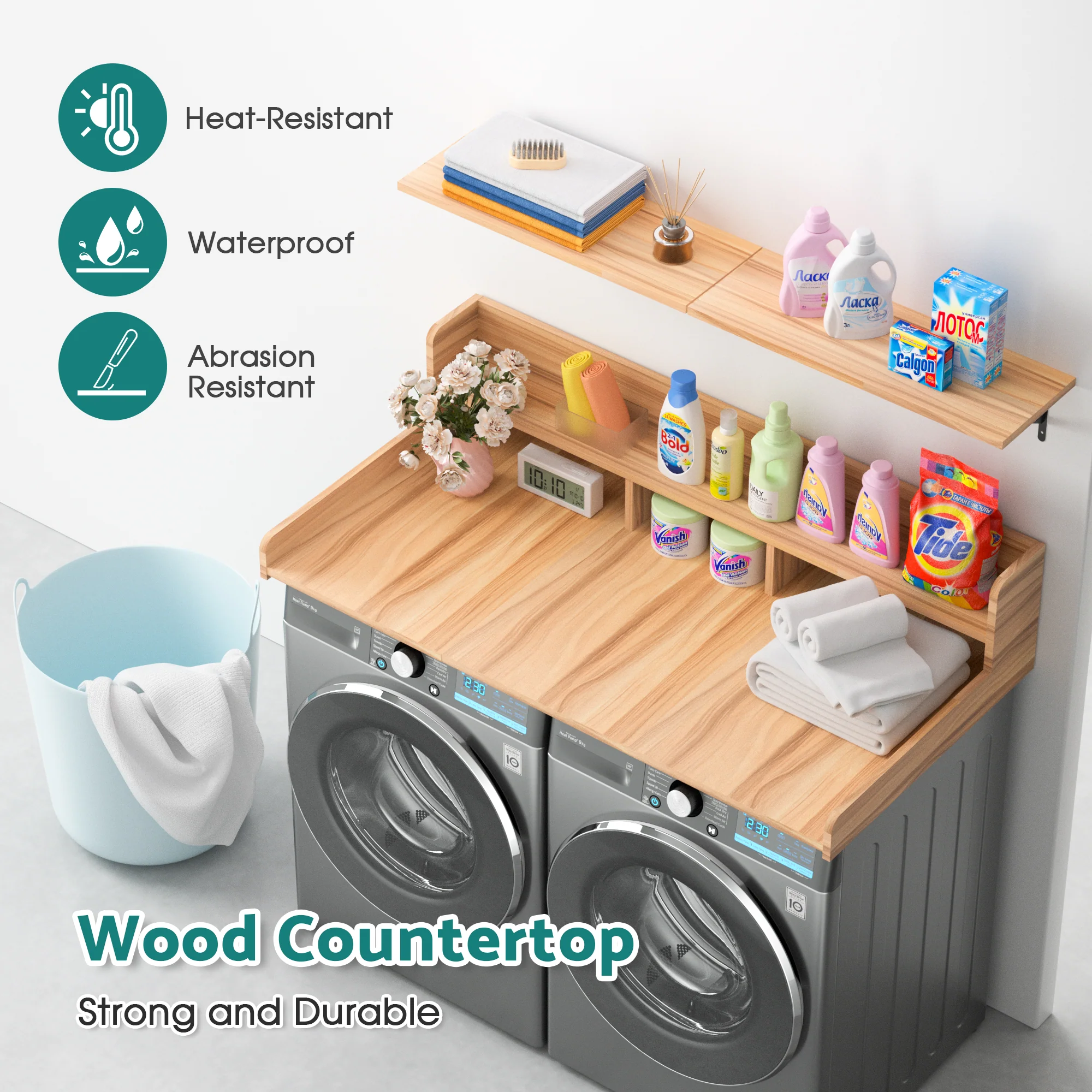 Advwin Washer Dryer Countertop 54