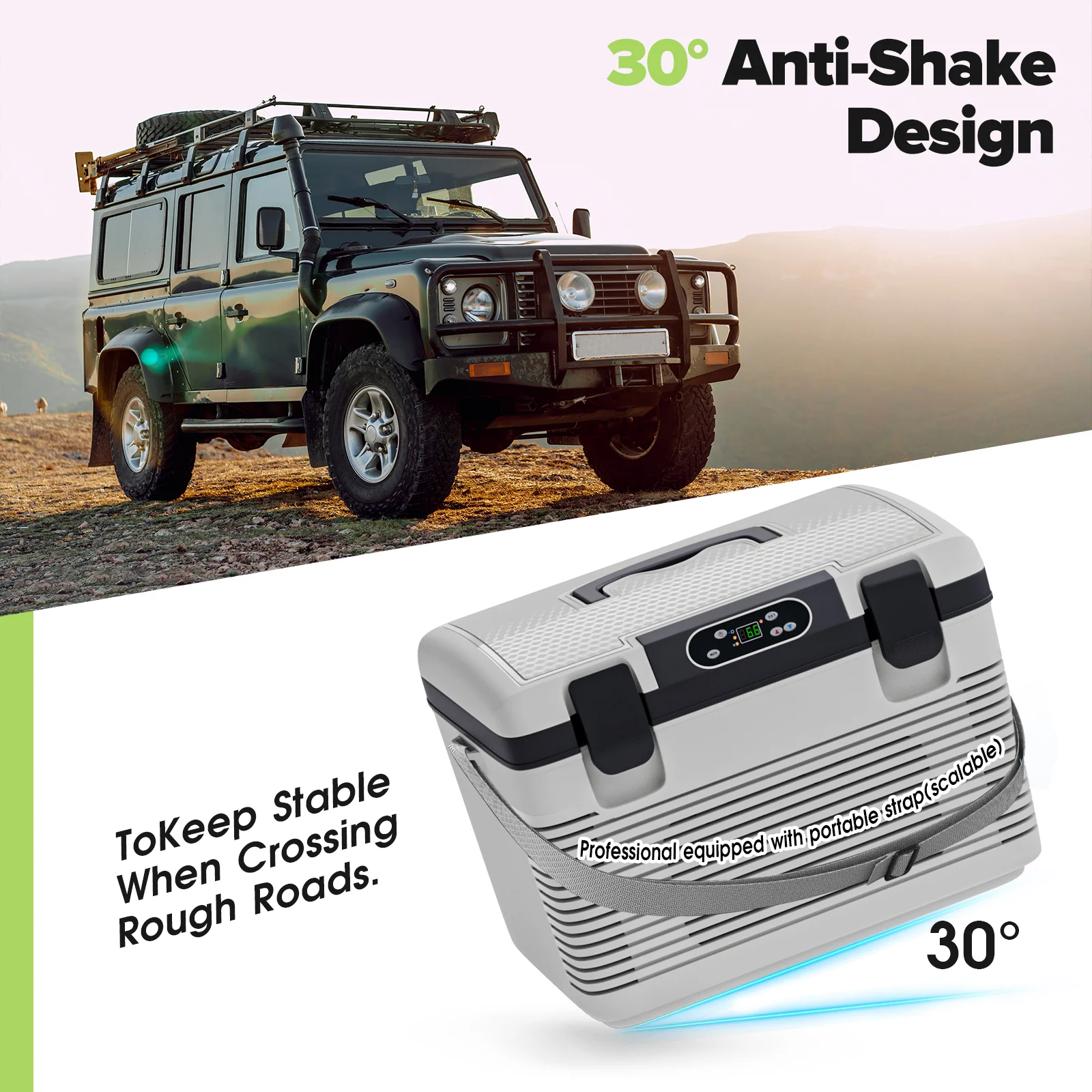 Advwin 18L Portable Car Fridge for Camping