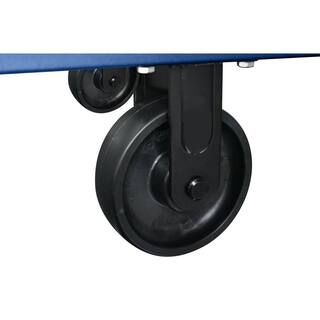 2025 Husky 56 in. W x 22 in. D Heavy Duty 23-Drawer Combination Rolling Tool Chest and Top Tool Cabinet Set in Matte Blue