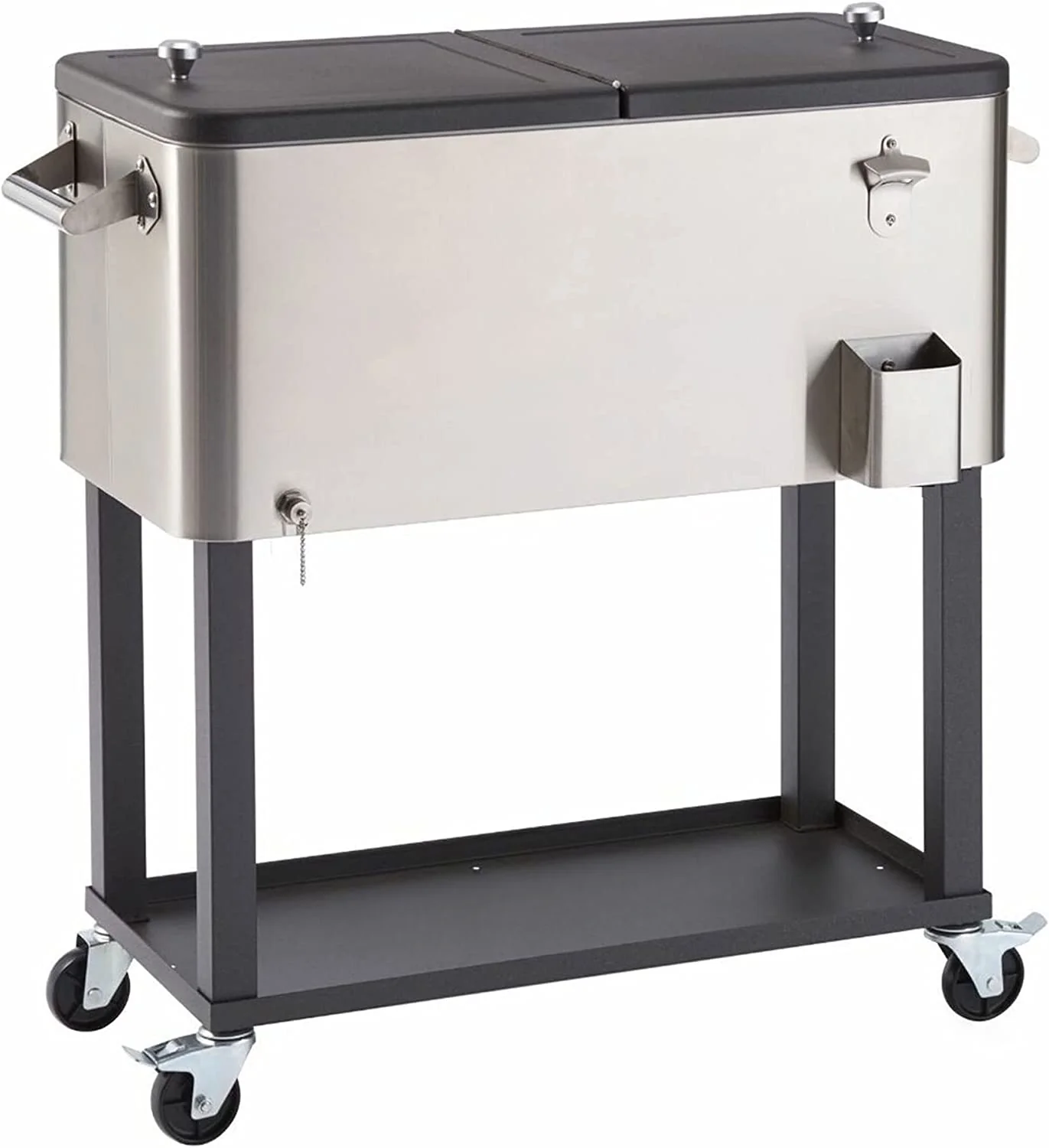 Stainless Steel Cooler with Cover (100 Quart)