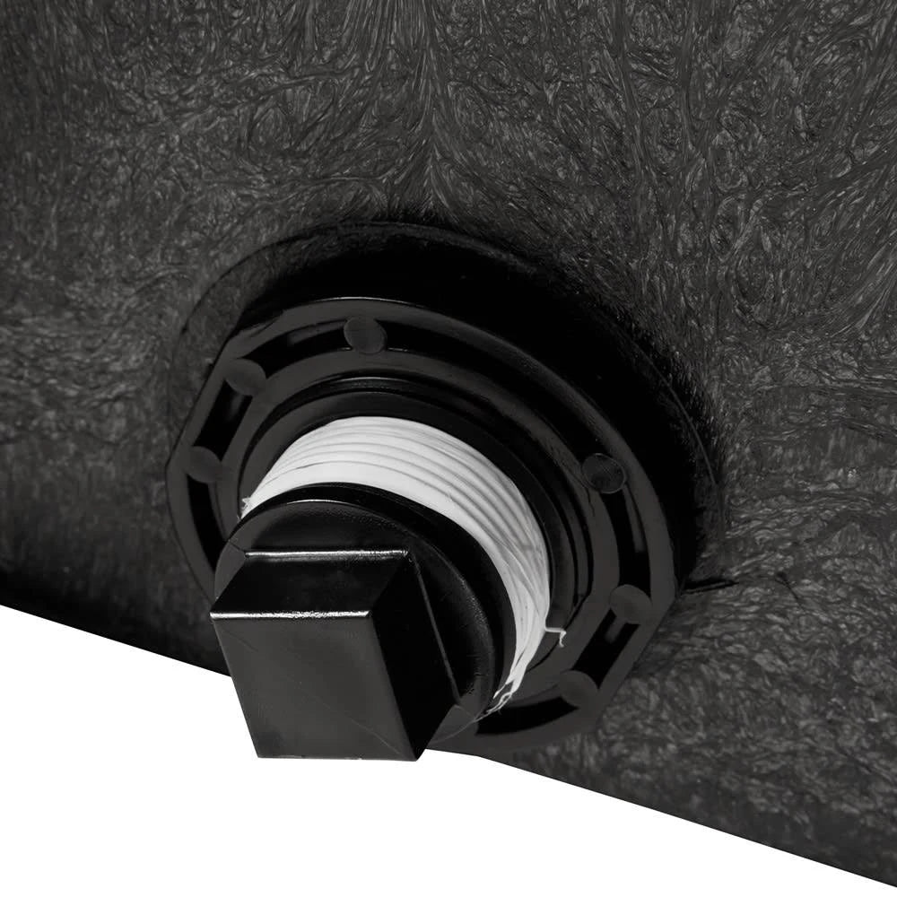 2025 Rubbermaid FG424500BLA Stock Tank, 150 Gal Capacity, Plastic, Black