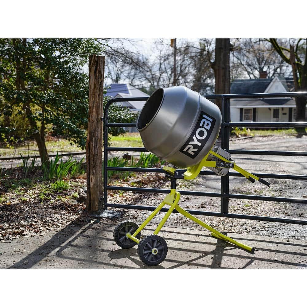 2025 RYOBI 5.0 cu. ft. Portable Concrete Mixer RMX001