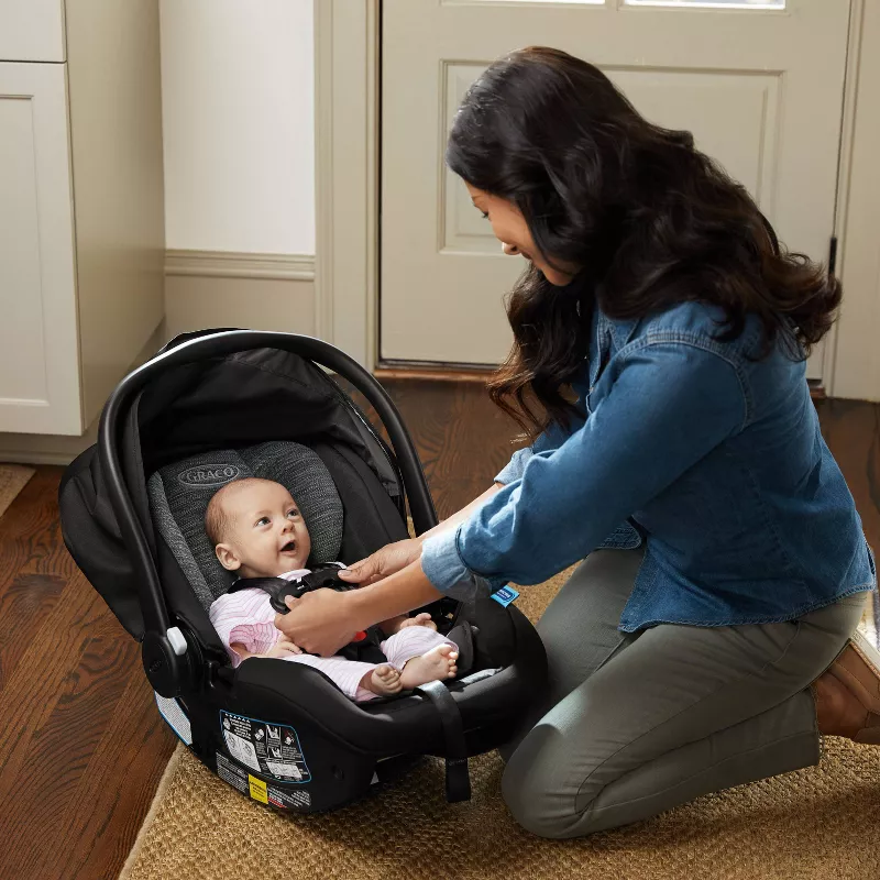 SnugRide SnugFit 35 Infant Car Seat with Anti-Rebound Bar - Cohen