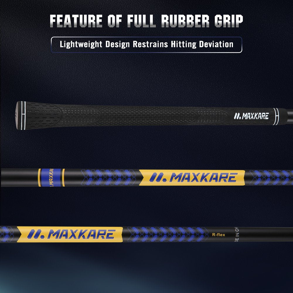 MaxKare Complete Golf Clubs Set Golf Men'S Regular 13-Piece