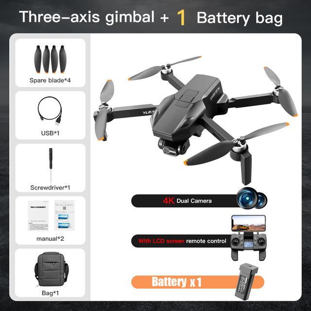 S135 Drone - 8K HD ESC Dual Camera GPS 5G 28 Minutes 3-Axis Gimbal Brushless Motor Professional Camera Drone