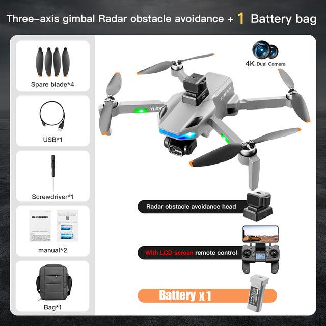 S135 Drone - 8K HD ESC Dual Camera GPS 5G 28 Minutes 3-Axis Gimbal Brushless Motor Professional Camera Drone