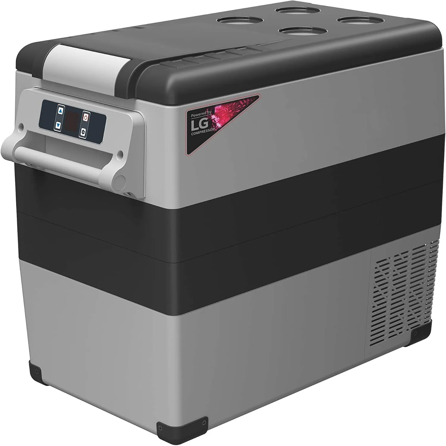 Portable Refrigerator 12 Volt Car Freezer 42 Quart Mini Fridge Freezer (-4°C~68°C) for Truck, RV, Vehicle, Travel, Outdoor -12/24V DC