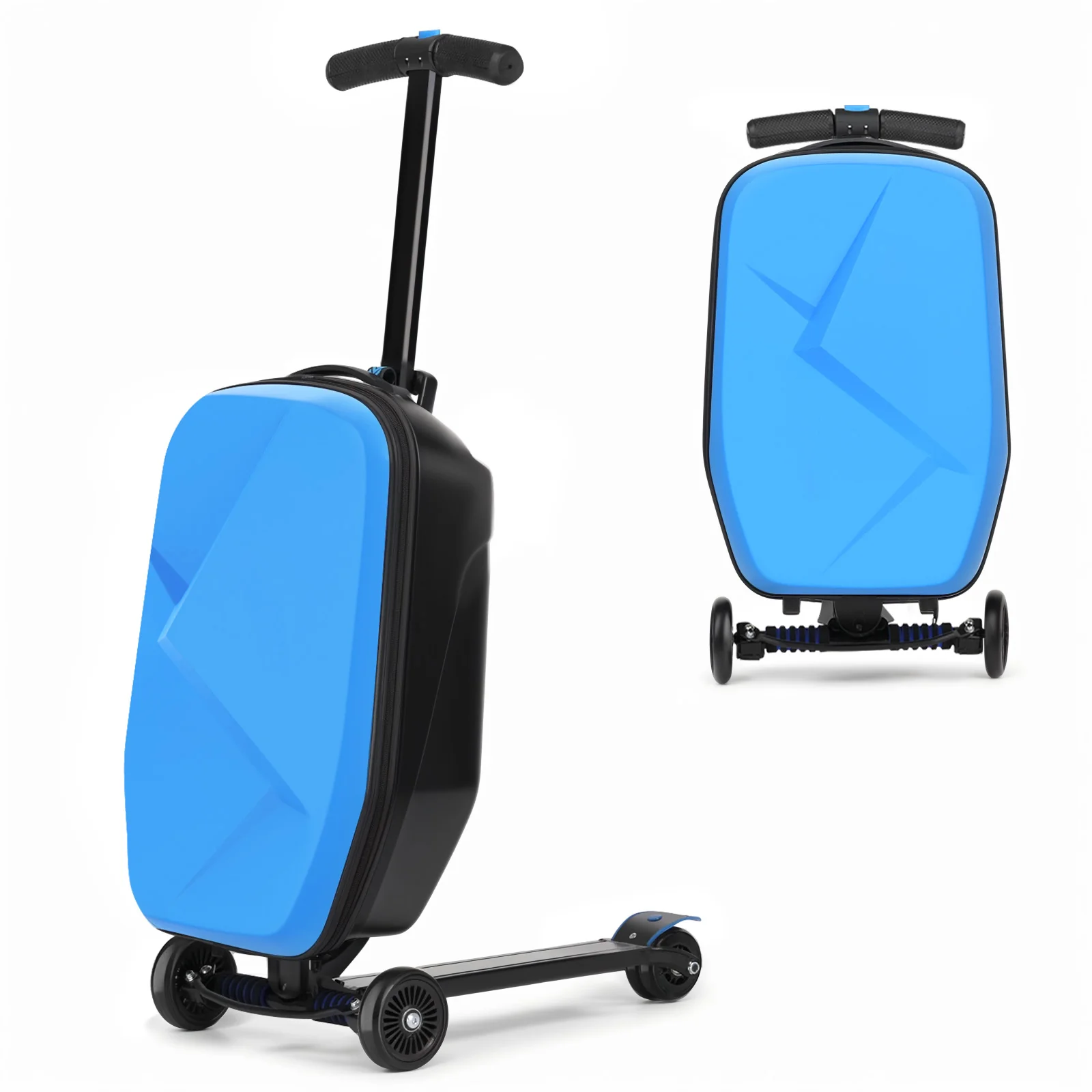 Advwin Foldable Hardshell Scooter Suitcase