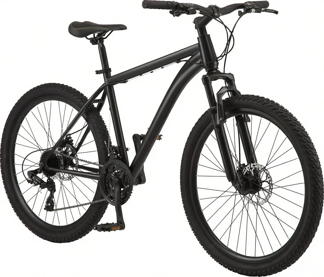 Mountain Bike， 26-inch Wheels， 21 Speeds， Mens Style， Black