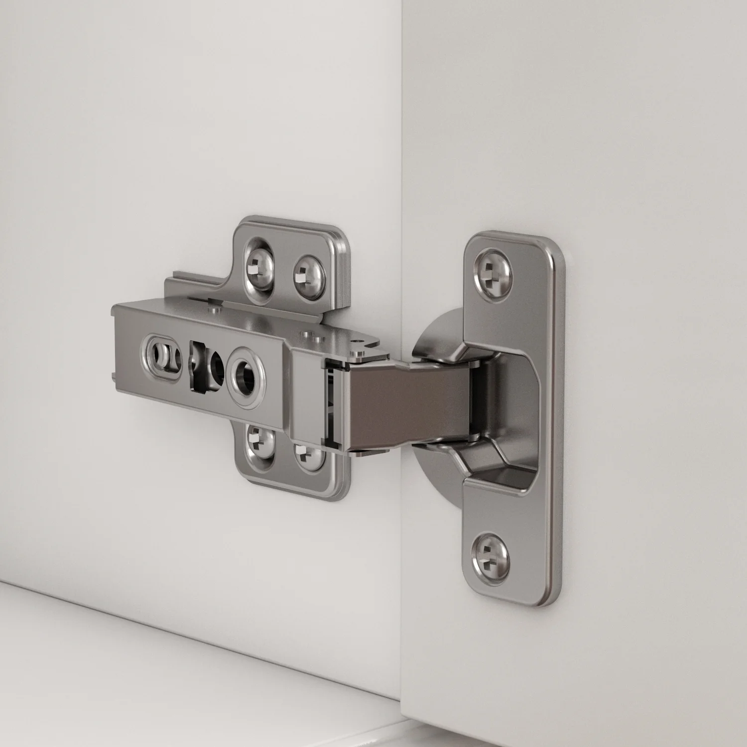 59.1''Sideboard Buffet White Mid-Century Modern Contemporary Lacquered