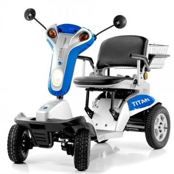 2025 Tzora Titan Hummer XL Folding 4-Wheel Mobility Scooter
