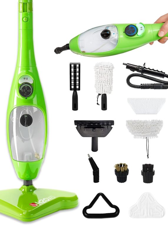 2025 H2O MOP® X5 Steam Mop and Handheld Steam Cleaner For Cleaning Hardwood and Kitchen Tile Floors  Grout Cleaner  Upholstery Cleaner and Carpets