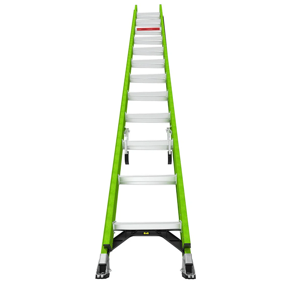 Little Giant 18724-303-HYPERLITE 24' Fiberglass Extension Ladder, 300 lbs Capacity, CSA Grade IA