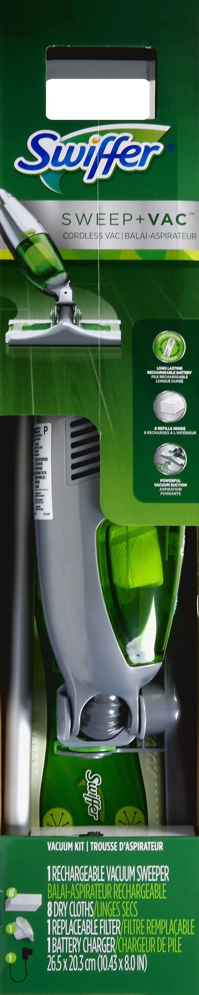 2025 Swiffer Vacuum Kit, Sweep + Vac, Cordless