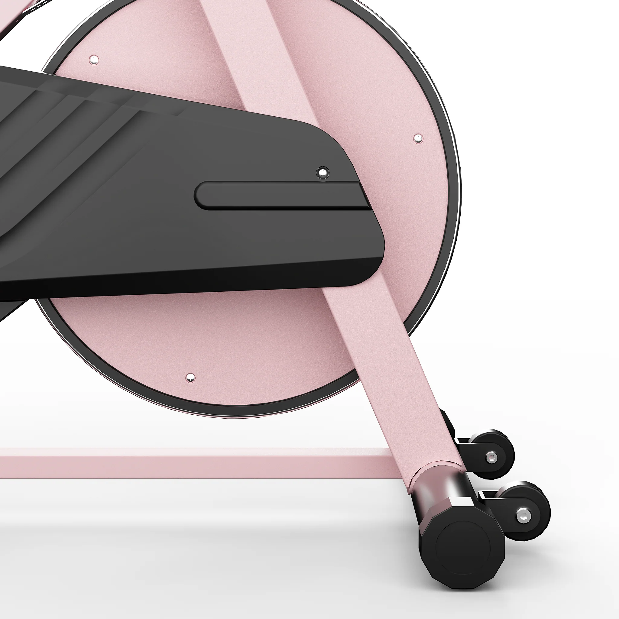 DeerRun S500 Indoor Smart Stationary Cycling Bike with PitPat App, 1-32 Magnetic Resistance-Pink