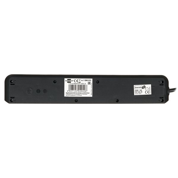 Brennenstuhl Eco-L 6 Way Split 1,5m BK