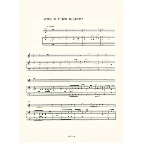 Breitkopf & Hrtel Fantini 8 Sonatas