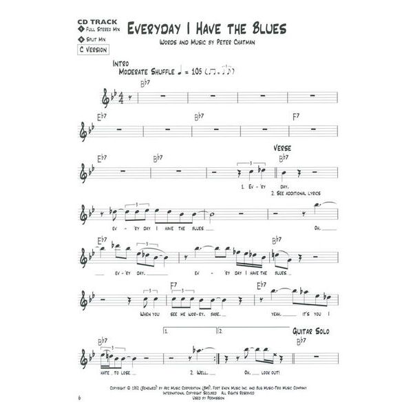 Hal Leonard Blues Play-Along B.B. King