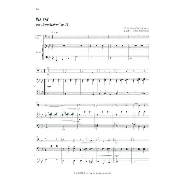 Edition Hug Melodien für Kontrabass