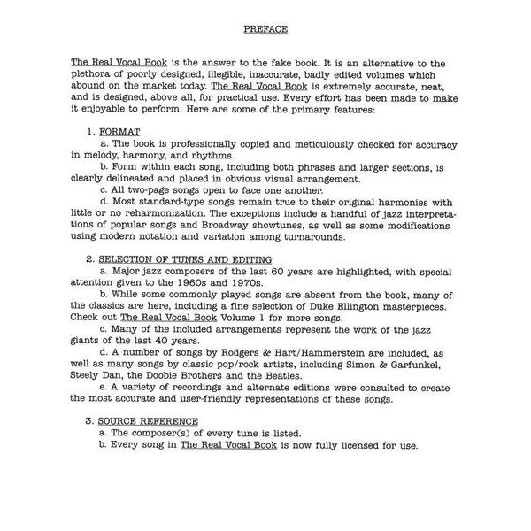 Hal Leonard The Real Vocal Book 2