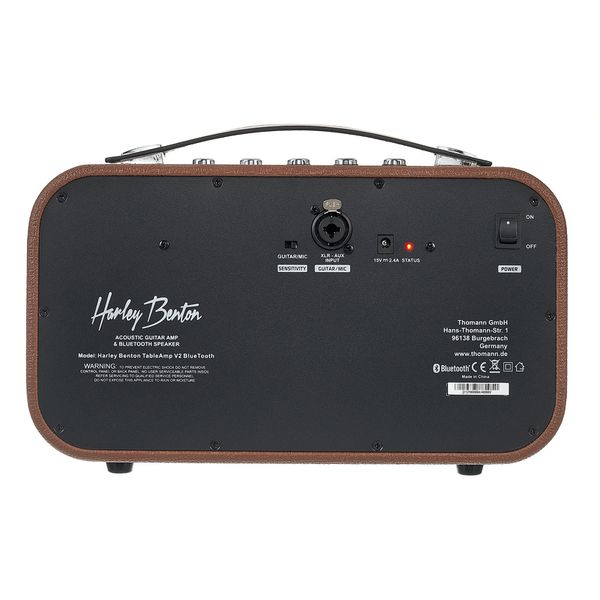 Harley Benton GS-Travel Mahogany Bundle