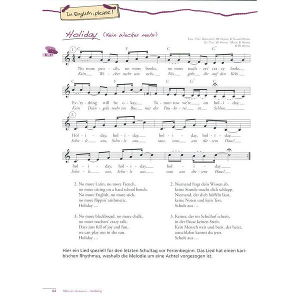 Helbling Verlag 100 bunte Kanonhits