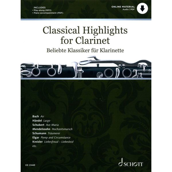 Schott Classical Highlights Clarinet