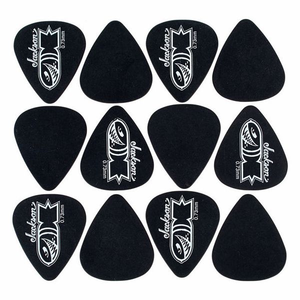 Jackson 351 Black Bomb Picks Med