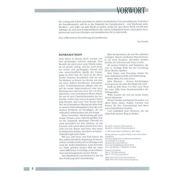 Schott Jazzmethode T-Sax