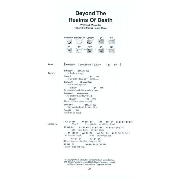 Wise Publications Little Black Book Metal Hits