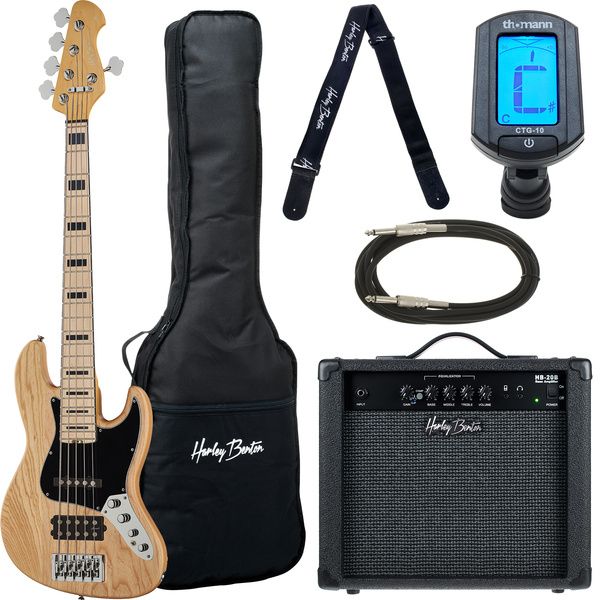 Harley Benton Enhanced MJ-5MN Natural Set