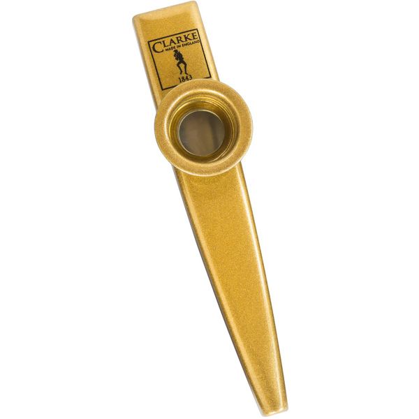 Clarke Tin Kazoo Coated Gold