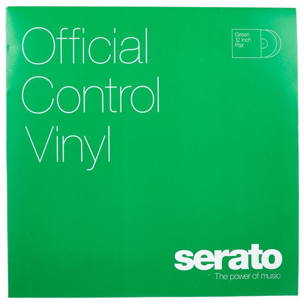 Serato Performance-Serie Vinyl Green