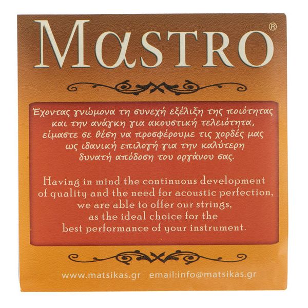 Mastro Bouzouki 8 Strings 010 PB