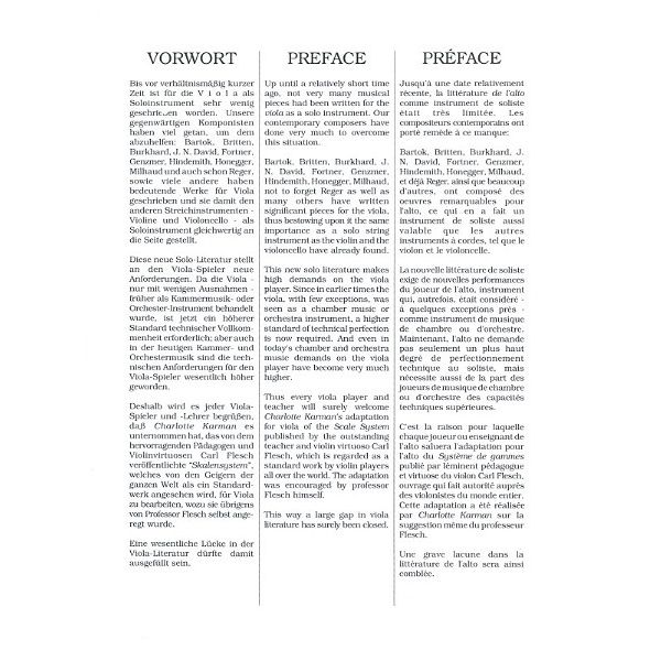 Ries und Erler Musikverlag Das Skalensystem for Viola