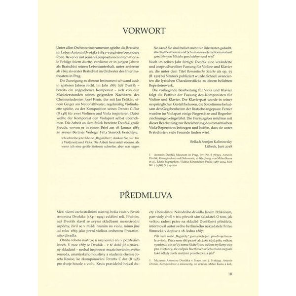 Brenreiter Dvorak Romantische Stücke