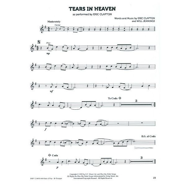 De Haske Best of Pop Trumpet