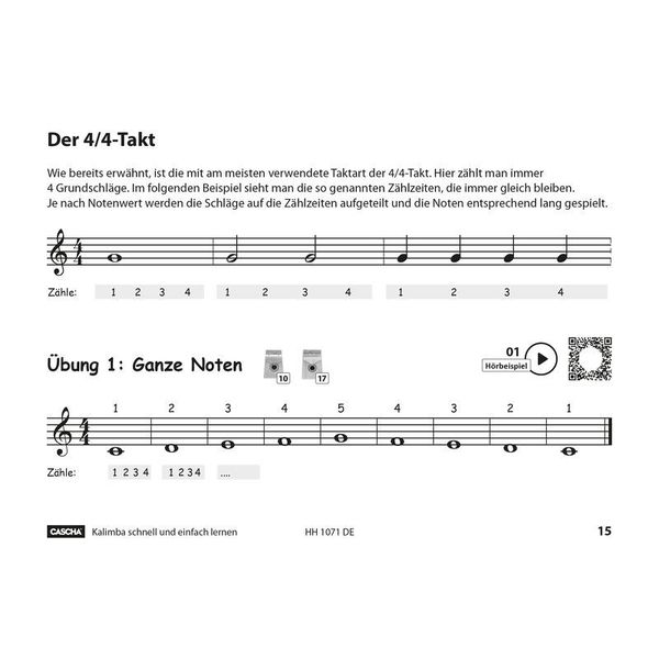 Hage Musikverlag Kalimba schnell und einfach