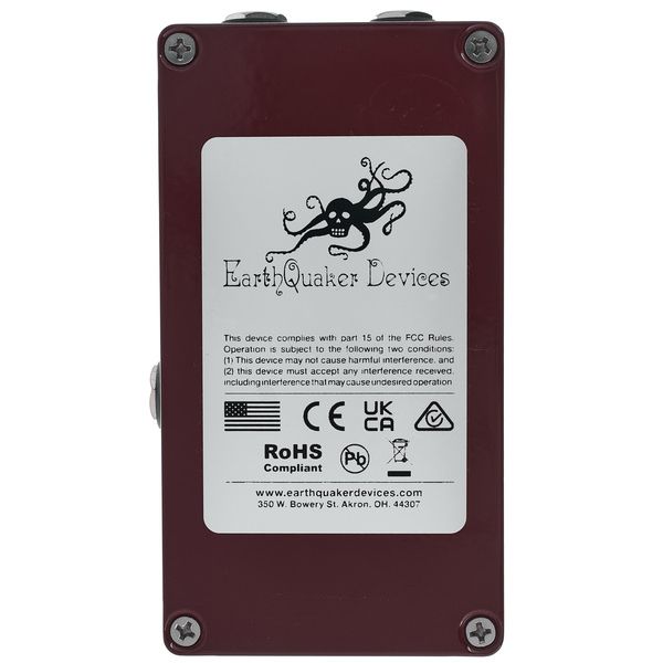 EarthQuaker Devices Gary Red Brown LTD