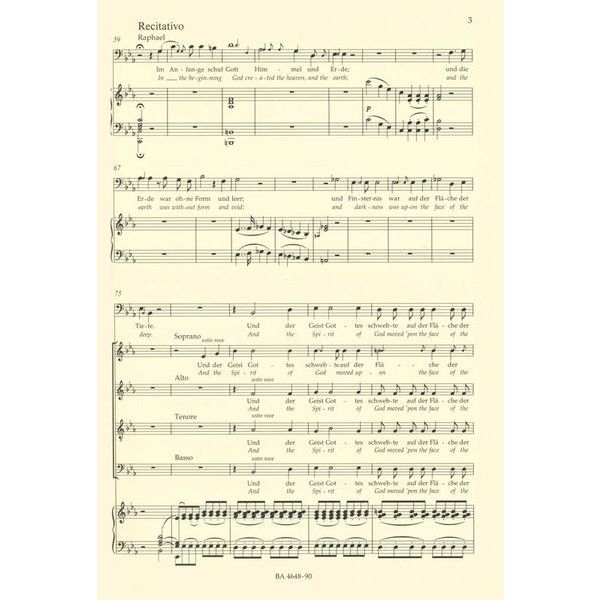 Brenreiter Haydn Die Sch&ouml;pfung