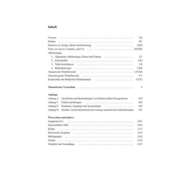 Breitkopf & Hrtel Köchel-Verzeichnis