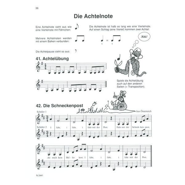 Heinrichshofen Verlag Susi & Eddi Geigenschule 1