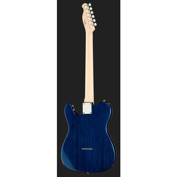 Harley Benton TE-90QM HH Trans Blue Bundle