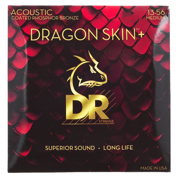 DR Strings Dragon Skin+ DAP-13/56 Coated