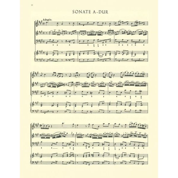 Brenreiter Telemann Methodische Sonaten