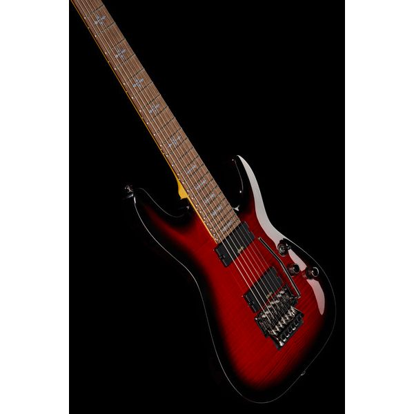 Schecter Demon 7 FR Crimson Red Burst