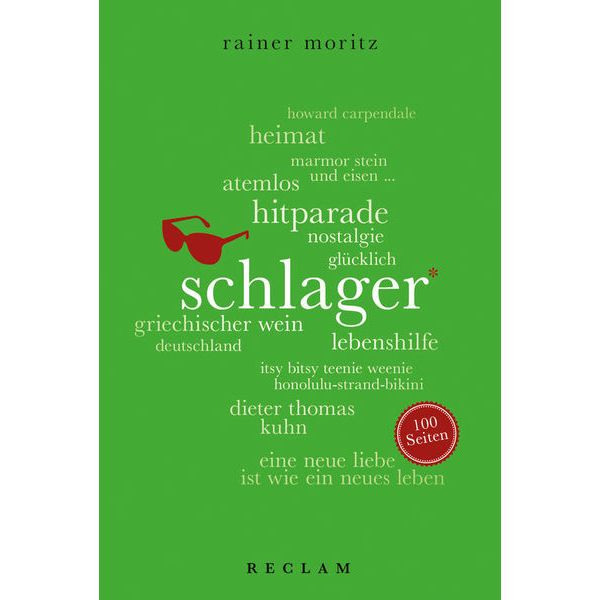 Reclam Verlag 100 Seiten Schlager