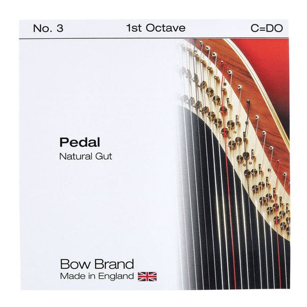 Bow Brand Pedal Nat. Gut 1st C No.3